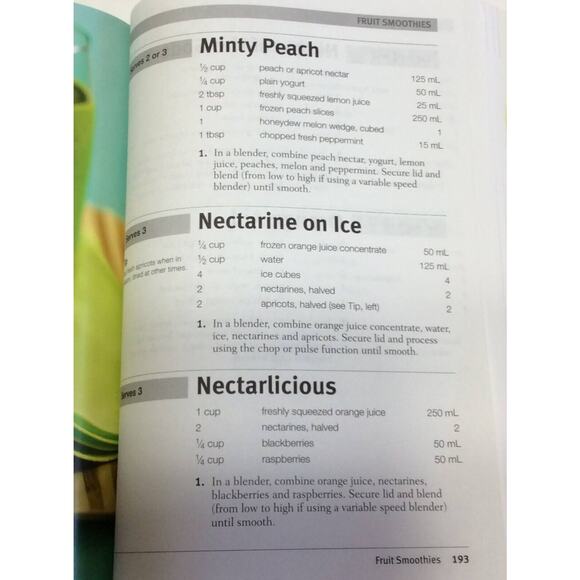 The Smoothies Bible by Pat Crocker 2010 Trade Paperback Enlarged 2nd edition - Picture 4 of 8